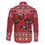 Personalized Radnorshire Wales Christmas Family Matching Mermaid Dress and Hawaiian Shirt Red-Tailed Hawk Rugby - Wonder Print Shop