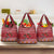 Personalized Radnorshire Wales Christmas Grocery Bag Red-Tailed Hawk Rugby - Wonder Print Shop