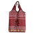 Personalized Radnorshire Wales Christmas Grocery Bag Red-Tailed Hawk Rugby - Wonder Print Shop