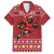 Personalized Radnorshire Wales Christmas Hawaiian Shirt Red-Tailed Hawk Rugby - Wonder Print Shop