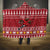 Personalized Radnorshire Wales Christmas Hooded Blanket Red-Tailed Hawk Rugby - Wonder Print Shop