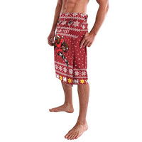 Personalized Radnorshire Wales Christmas Lavalava Red-Tailed Hawk Rugby - Wonder Print Shop