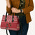 Personalized Radnorshire Wales Christmas Leather Bag Red-Tailed Hawk Rugby - Wonder Print Shop