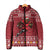 Personalized Radnorshire Wales Christmas Padded Jacket Red-Tailed Hawk Rugby - Wonder Print Shop
