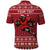 Personalized Radnorshire Wales Christmas Polo Shirt Red-Tailed Hawk Rugby - Wonder Print Shop