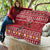 Personalized Radnorshire Wales Christmas Quilt Red-Tailed Hawk Rugby - Wonder Print Shop