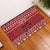 Personalized Radnorshire Wales Christmas Rubber Doormat Red-Tailed Hawk Rugby - Wonder Print Shop