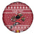 Personalized Radnorshire Wales Christmas Spare Tire Cover Red-Tailed Hawk Rugby - Wonder Print Shop