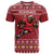 Personalized Radnorshire Wales Christmas T Shirt Red-Tailed Hawk Rugby - Wonder Print Shop