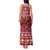 Personalized Radnorshire Wales Christmas Tank Maxi Dress Red-Tailed Hawk Rugby - Wonder Print Shop