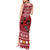 Personalized Radnorshire Wales Christmas Tank Maxi Dress Red-Tailed Hawk Rugby - Wonder Print Shop