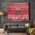 Personalized Radnorshire Wales Christmas Tapestry Red-Tailed Hawk Rugby - Wonder Print Shop