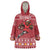 Personalized Radnorshire Wales Christmas Wearable Blanket Hoodie Red-Tailed Hawk Rugby - Wonder Print Shop