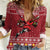 Personalized Radnorshire Wales Christmas Women Casual Shirt Red-Tailed Hawk Rugby - Wonder Print Shop