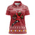 Personalized Radnorshire Wales Christmas Women Polo Shirt Red-Tailed Hawk Rugby - Wonder Print Shop