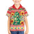 Wales Christmas Kid Hawaiian Shirt Cute Green Welsh Dragon and Daffodils - Wonder Print Shop