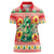 Wales Christmas Women Polo Shirt Cute Green Welsh Dragon and Daffodils - Wonder Print Shop