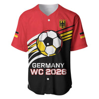 Custom Germany Football Baseball Jersey Deutschland World Champion 2026 - Wonder Print Shop