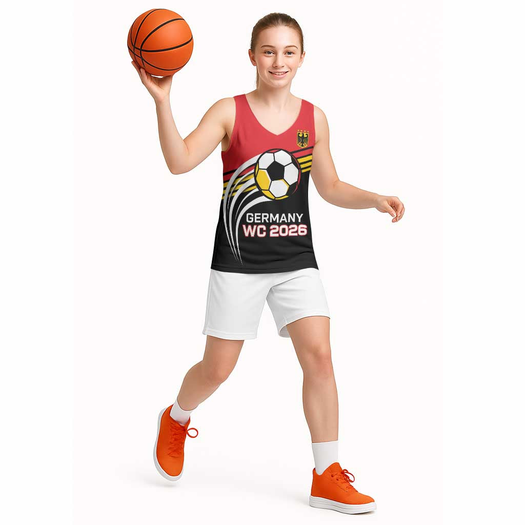 Custom Germany Football Basketball Jersey Deutschland World Champion 2026 - Wonder Print Shop