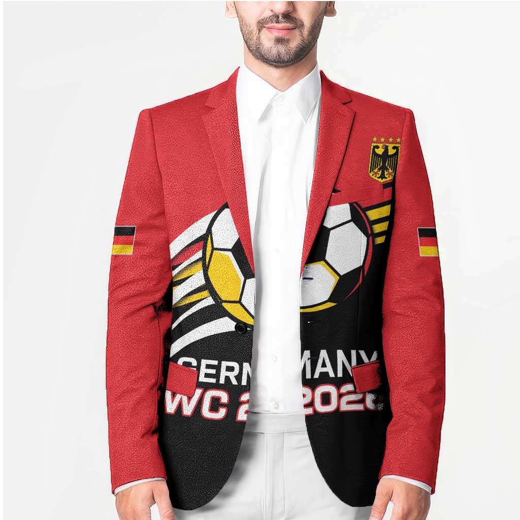 Custom Germany Football Blazer Deutschland World Champion 2026 - Wonder Print Shop