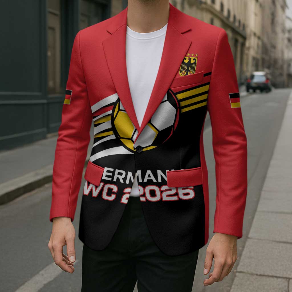 Custom Germany Football Blazer Deutschland World Champion 2026 - Wonder Print Shop