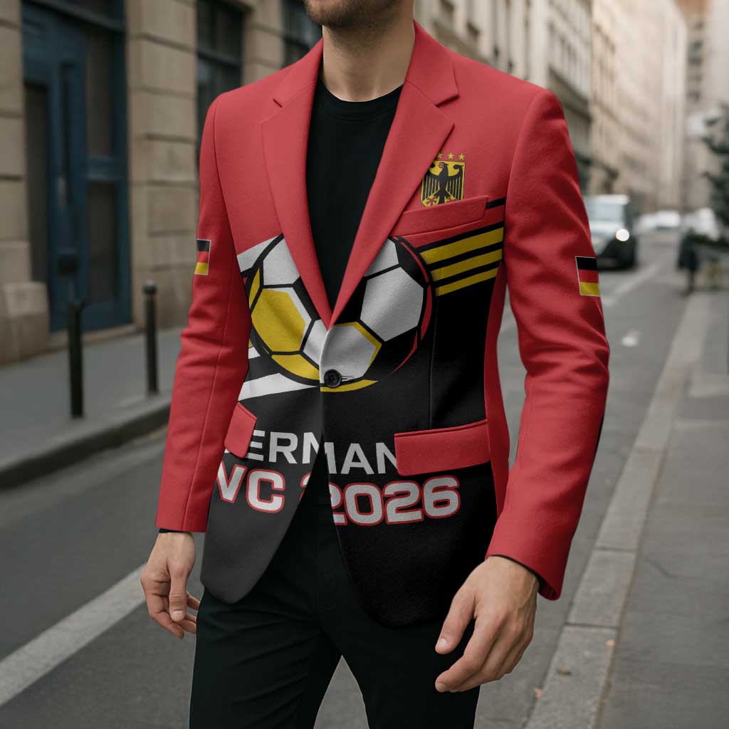 Custom Germany Football Blazer Deutschland World Champion 2026 - Wonder Print Shop