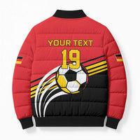 Custom Germany Football Bomber Puffer Jacket Deutschland World Champion 2026 - Wonder Print Shop