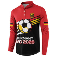 Custom Germany Football Button Sweatshirt Deutschland World Champion 2026 - Wonder Print Shop
