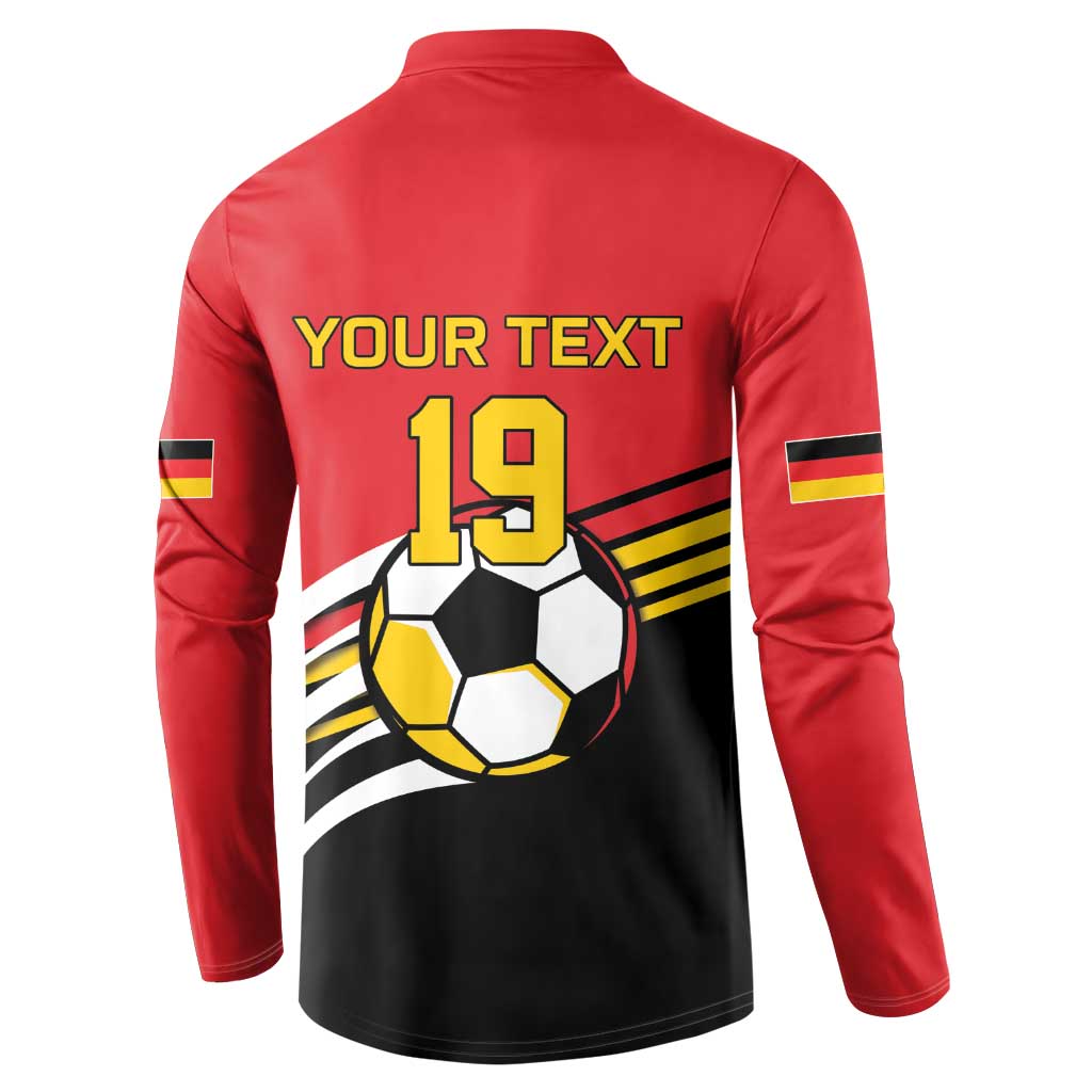 Custom Germany Football Button Sweatshirt Deutschland World Champion 2026 - Wonder Print Shop