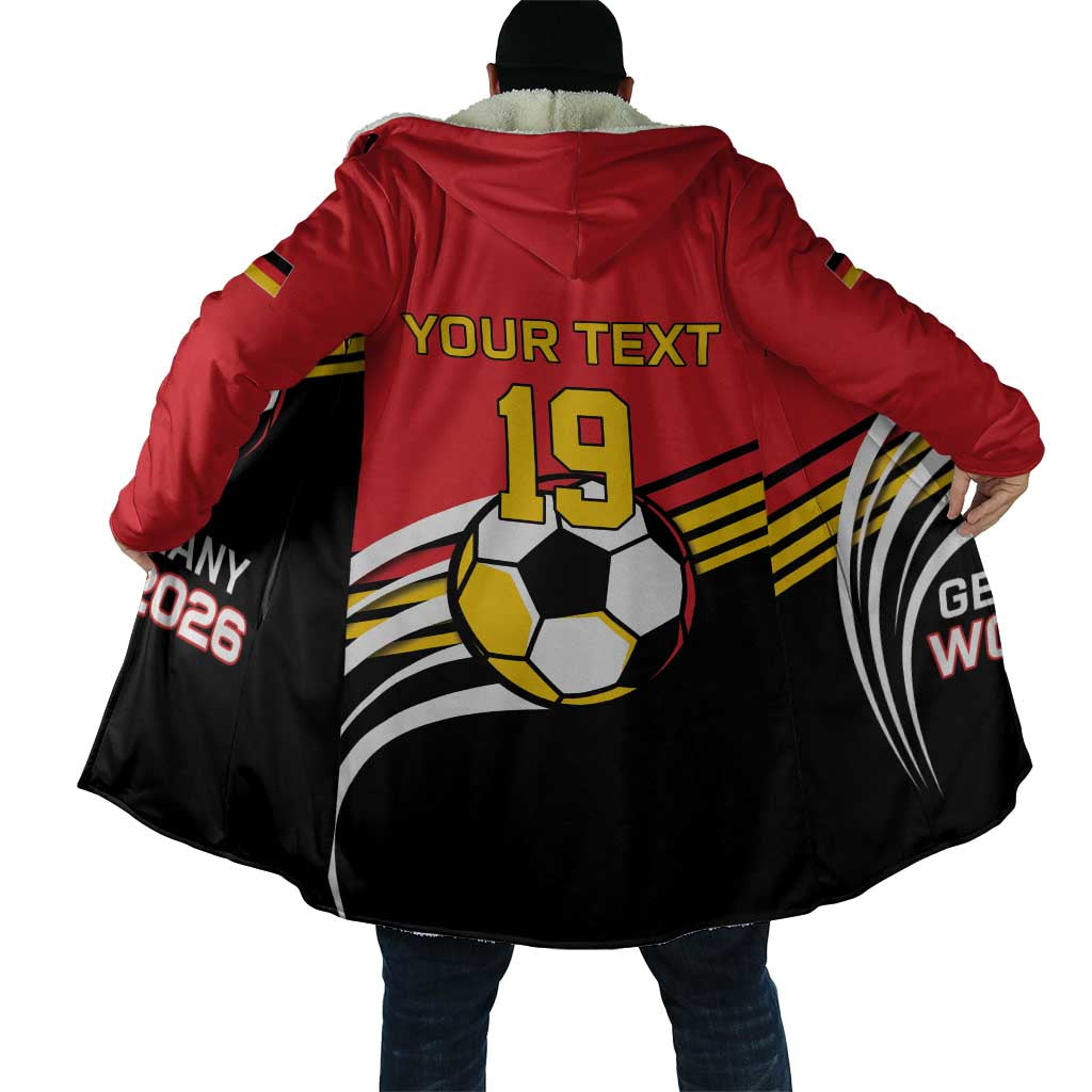Custom Germany Football Cloak Deutschland World Champion 2026 - Wonder Print Shop