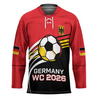Custom Germany Football Hockey Jersey Deutschland World Champion 2026 - Wonder Print Shop