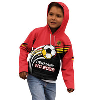 Custom Germany Football Kid Hoodie Deutschland World Champion 2026 - Wonder Print Shop