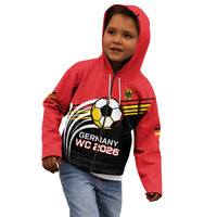 Custom Germany Football Kid Hoodie Deutschland World Champion 2026 - Wonder Print Shop