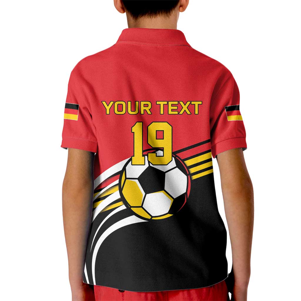 Custom Germany Football Kid Polo Shirt Deutschland World Champion 2026 - Wonder Print Shop