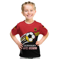 Custom Germany Football Kid T Shirt Deutschland World Champion 2026 - Wonder Print Shop