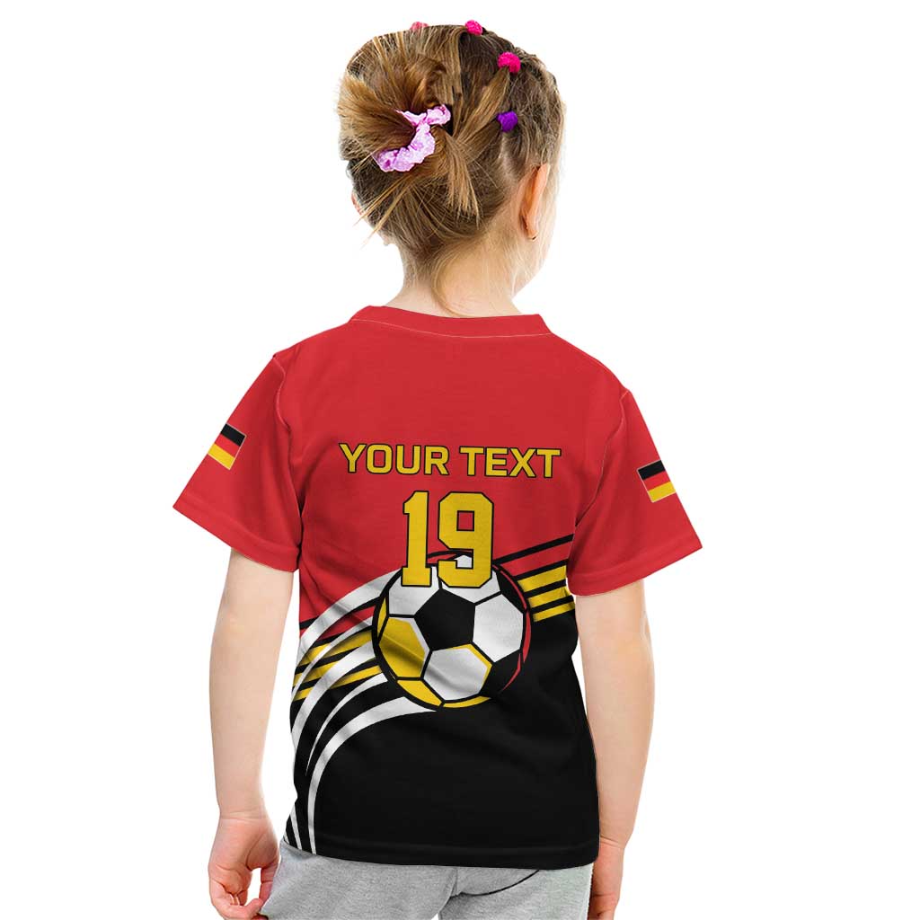 Custom Germany Football Kid T Shirt Deutschland World Champion 2026 - Wonder Print Shop
