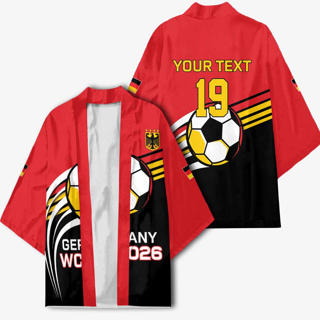 Custom Germany Football Kimono Deutschland World Champion 2026 - Wonder Print Shop