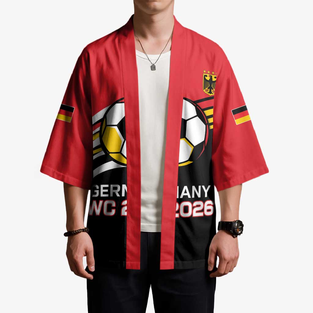 Custom Germany Football Kimono Deutschland World Champion 2026 - Wonder Print Shop