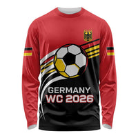Custom Germany Football Long Sleeve Shirt Deutschland World Champion 2026 - Wonder Print Shop