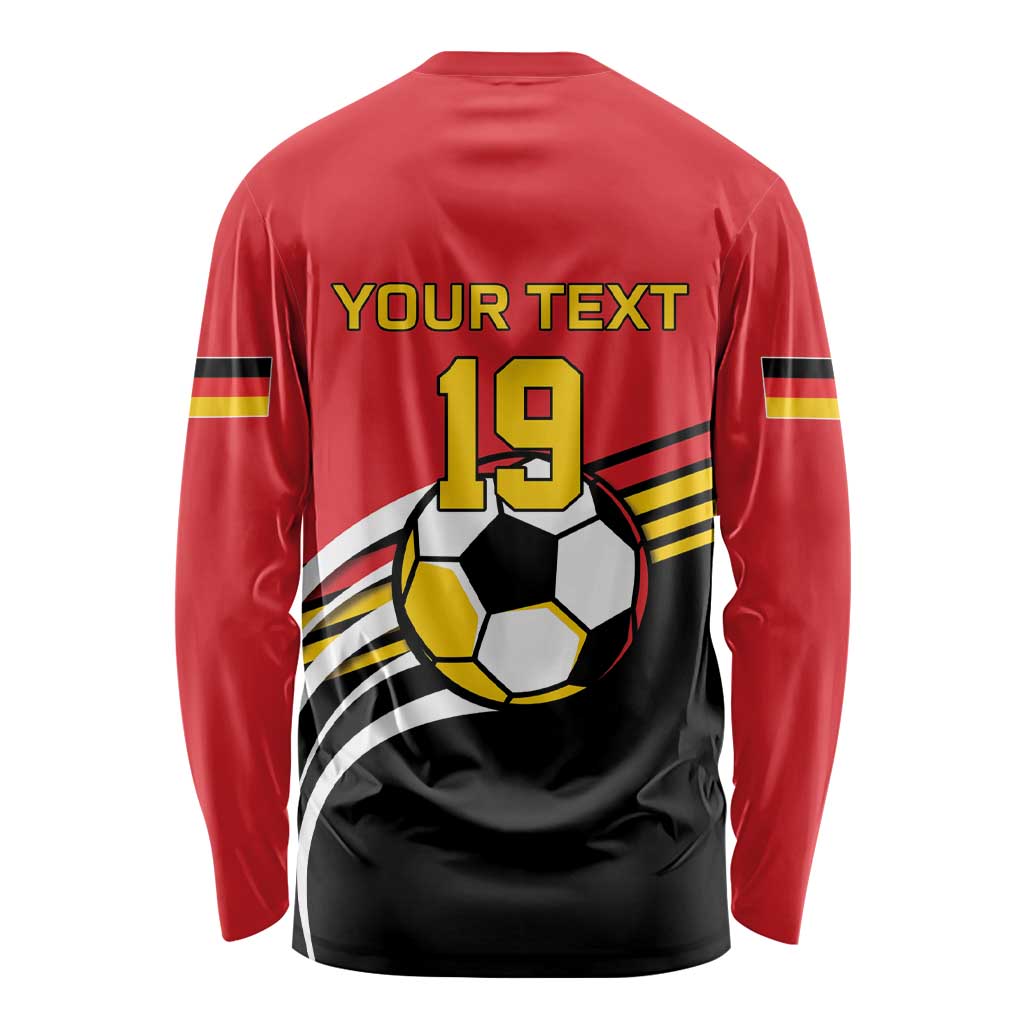 Custom Germany Football Long Sleeve Shirt Deutschland World Champion 2026 - Wonder Print Shop
