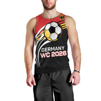 Custom Germany Football Men Tank Top Deutschland World Champion 2026 - Wonder Print Shop