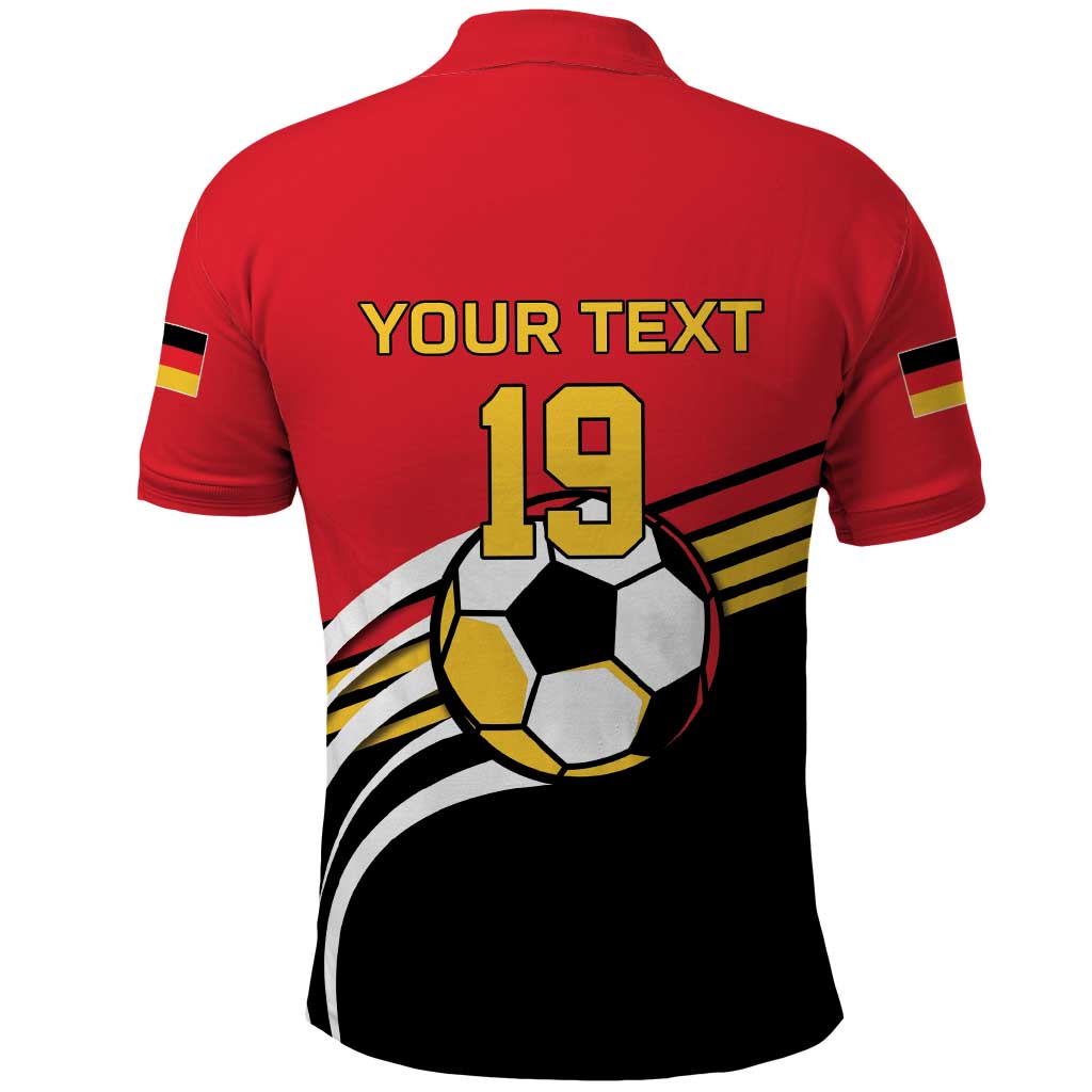 Custom Germany Football Polo Shirt Deutschland World Champion 2026 - Wonder Print Shop