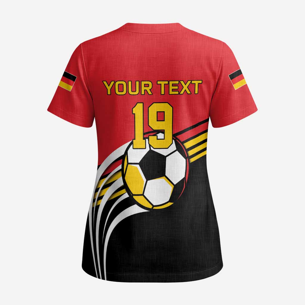Custom Germany Football Scrub Top Deutschland World Champion 2026 - Wonder Print Shop