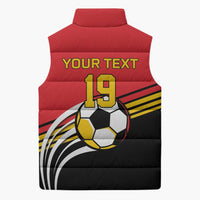 Custom Germany Football Sleeveless Puffer Jacket Deutschland World Champion 2026 - Wonder Print Shop