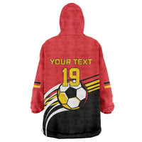 Custom Germany Football Wearable Blanket Hoodie Deutschland World Champion 2026 - Wonder Print Shop