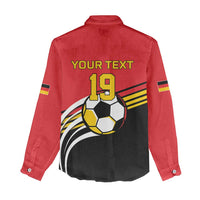 Custom Germany Football Women Casual Shirt Deutschland World Champion 2026 - Wonder Print Shop