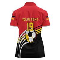 Custom Germany Football Women Polo Shirt Deutschland World Champion 2026 - Wonder Print Shop