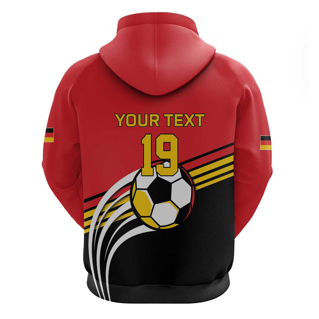 Custom Germany Football Zip Hoodie Deutschland World Champion 2026 - Wonder Print Shop
