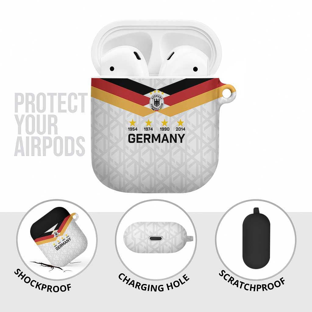 World Football 2026 Germany AirPods Case Deutschland 4-Time Champions - Wonder Print Shop