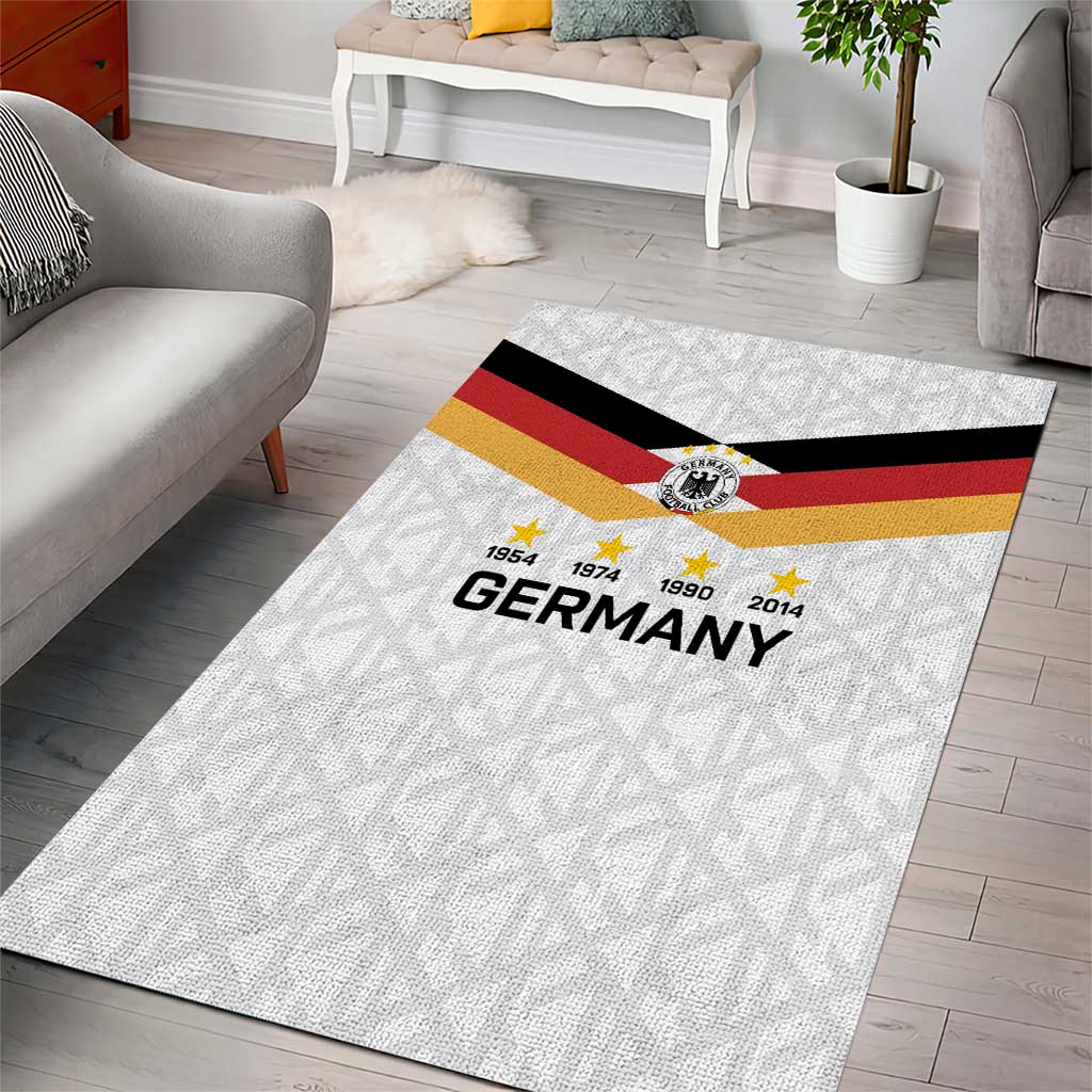 World Football 2026 Germany Area Rug Deutschland 4-Time Champions - Wonder Print Shop